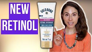 *NEW* Gold Bond RETINOL FOR FACE & BODY  Dermatologist @DrDrayzday