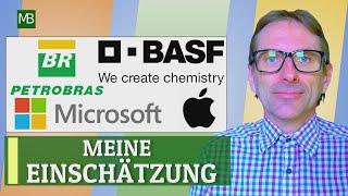 PETROBRAS Aktie - BASF Aktie - MICROSOFT Aktie - APPLE Aktie - Analyse Kursziele Kaufen?