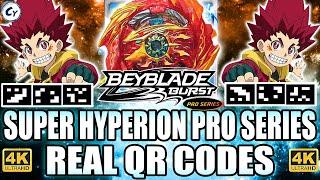 QR SUPER HYPERION PRO SERIES QR CODE ALL HYPERION QR CODES BEYBLADE BURST APP QR CODES