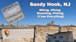 Sandy Hook NJ - Biking Hiking Beaching Nude Beaching Fishing. It has everything