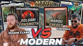 Golgari Yawgmoth vs Mardu Energy  MTG Modern  MTGO Masters Modern Horizons  Week 2  Match 1