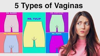 What are 5 Types of Vaginas in Females ?