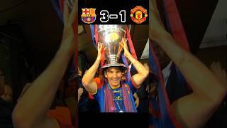 Barcelona vs Manchester United   Champions league Final 2011 #shorts #messi #football