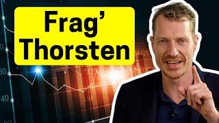 Wie lege ich mein Geld sicher an? Immobilien Aktien Edelmetalle - Thorsten beantwortet eure Fragen