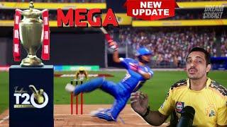 Finally  Mega IPL T20 League update + ULTRA HD  Graphics Dream Cricket 24 Worth to PLAY 2024 4K