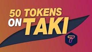 FREE 50 Tokens from Promising TAKI project  TON killer?