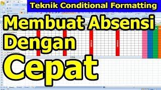 Membuat Absensi Dengan Cepat