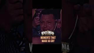 WrestleMania Moments That Made Us Cry