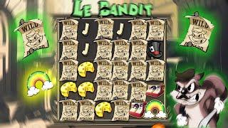 THE BEST FEATURE SPIN WE HAVE EVER SEEN ON LE BANDIT CRAZY WINS