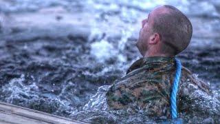 US Marines Jumping Into Ice Water Cold Weather Training In Norway