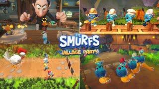 The Smurfs - Village Party Switch All Minigames