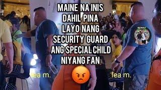 Maine Mendoza nainis sa security guard *Book Launch*