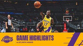 HIGHLIGHTS  Los Angeles Lakers vs Atlanta Hawks
