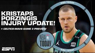 Kristaps Porzingis injury update + Adjustments Mavs need to make in Game 3  NBA Today