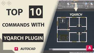 the best 10 autocad commands for yqarchthe best autocad tutorial