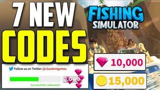 *NEW* ALL WORKING CODES FOR FISHING SIMULATOR IN 2024 ROBLOX FISHING SIMULATOR CODES