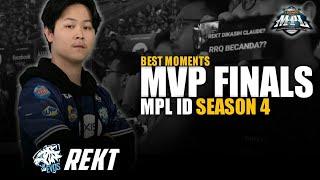 THE MEMORIES  Best Moments EVOS Rekt MVP Finals MPL ID Season 4