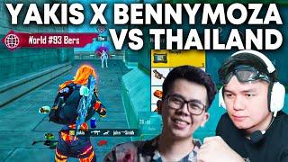 Yakis & BennyMoza Clutch Top Global Dari Thailand ft.MiminHelmet HanyaNgoek  PUBG Mobile