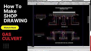 How Can Make Pipe Line culvert Profile In AutoCAD in Urdu