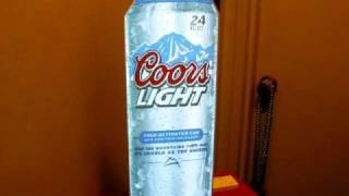 Coors Light Can Cold Activated Motion Light-up Bar Pub Tavern Restaurant Sign