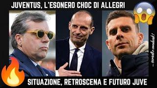  lESONERO CHOC di ALLEGRI e SITUAZIONE JUVENTUS GIUNTOLI VACIAGO THIAGO MOTTA ed il FUTURO