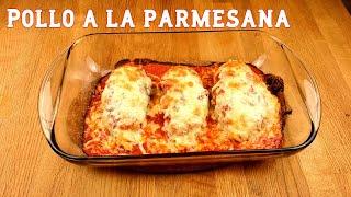 Pollo a la Parmesana  Sabroooso