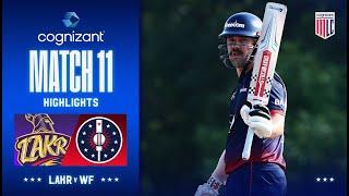 Cognizant Major League Cricket Game 11 Highlights  LA Knight Riders vs. Washington Freedom