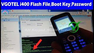 VGOTEL i400 CoolsandRDA Flash File Boot Key and Password Unlock