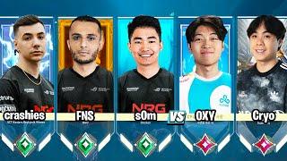 Even NRG Trio s0m FNS & Crashies cannot stop C9 OXY + 100T Cryocells DUO...  VALORANT