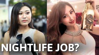 Why Do So Many Japanese Girls Become Hostesses?  Street Interview