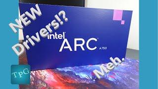 Intel released more drivers for the ARC GPUs with up huge improvements in SOME titles.