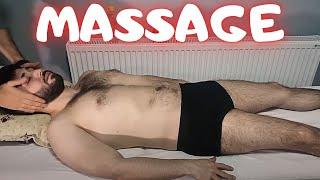 ASMR MASTER SPORTS AMAZING MASSAGE-Chestlegabdominalarmbackfeet