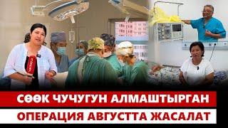 Сөөк чучугун алмаштырган операция августта жасалат