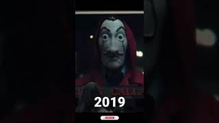 Evolution of Money Heist 2017-2022