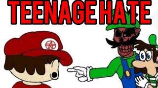 Teenage Hate - Day Out X Oh God NoDO Mario Vs. IHY Luigi - FNF Mario Madness Mashup