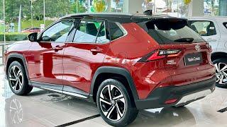 New Toyota Yaris Cross 2024 Two Tone - 1.5L Luxury SUV  Fire Red Color Exterior and Interior