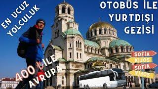 Otobüs İle Sofya Turu - En Uygun Avrupa Yolculuğu - En Uygun Yurtdışı Gezisi #sofia