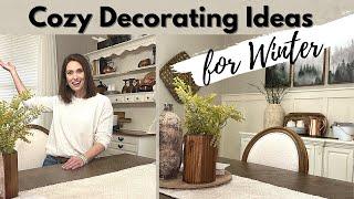 COZY DECORATING IDEAS FOR WINTER  DINING ROOM WINTER DECOR