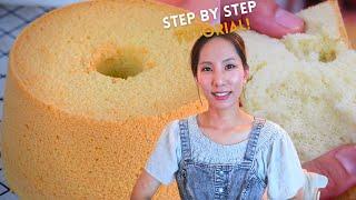 Amazing Chiffon Cake Recipe & All The Crucial Tips