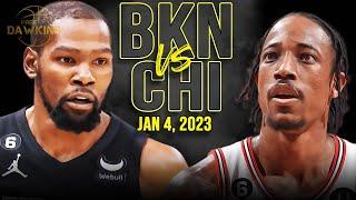 Brooklyn Nets vs Chicago Bulls Full Game Highlights  Jan 4 2023  FreeDawkins