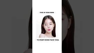 this is your sign to start doing face yoga