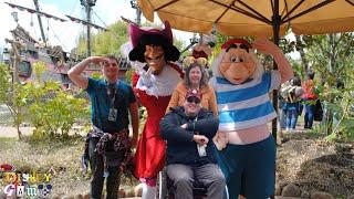 Captain Hook and Mr Smee Meet and Greets - Disneyland Paris 2023