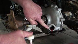 Pt.4 Honda TRX300 Final Drive Rebuild At D-Rays Shop