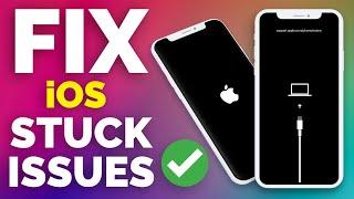 Fix IPHONEiPAD NOT TURNING ONStuck At Apple LogoRecovery ModeBlack Screen NO DATA LOSS iOS 14