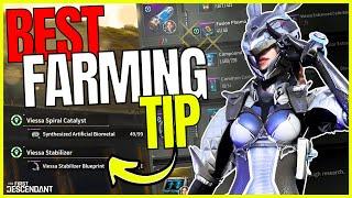 ULTIMATE Farming TIP to make YOUR LIFE EASIER The First Descendant