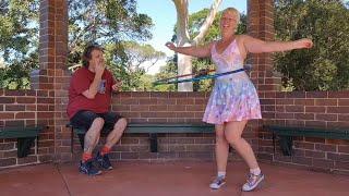 Our Love Story - Romantic Hula Hoop Dance By Joy Donaldson ft. Michael