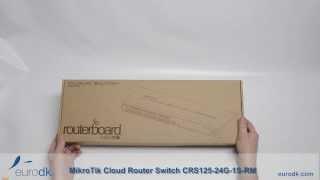 MikroTik Cloud Router Switch 125-24G-1S-RM QUICK UNBOXING & SPECIFICATIONS HD