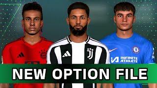 PES 2017  New Option Files For FC 2024 Patch - Summer Transfers 2024 28 June