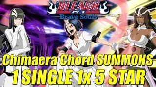 Bleach Brave Souls CHIMAERA CHORD THE SINGLE SUMMON LUCK