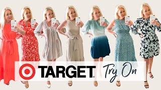 Target Try On Haul  Affordable Spring Dresses